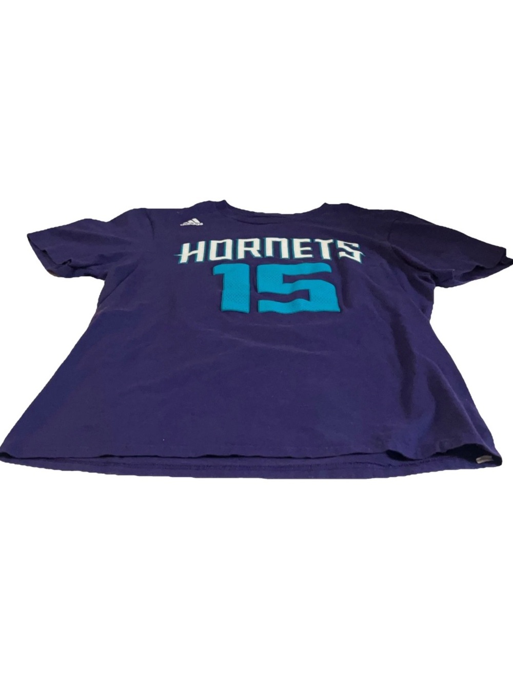 Kemba Walker Charlotte Hornets #15 Medium Men’s Purple Jersey T-Shirt RARE